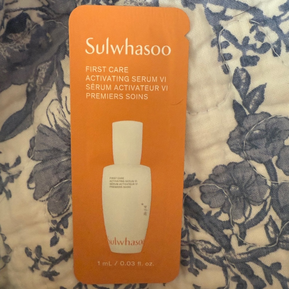 💜Sulwhasoo FIRST CARE ACTIVATING SERUM Sample Packet